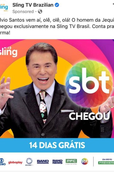 SBT Finalmente Chega Aos Estados Unidos Telinha Extra Online