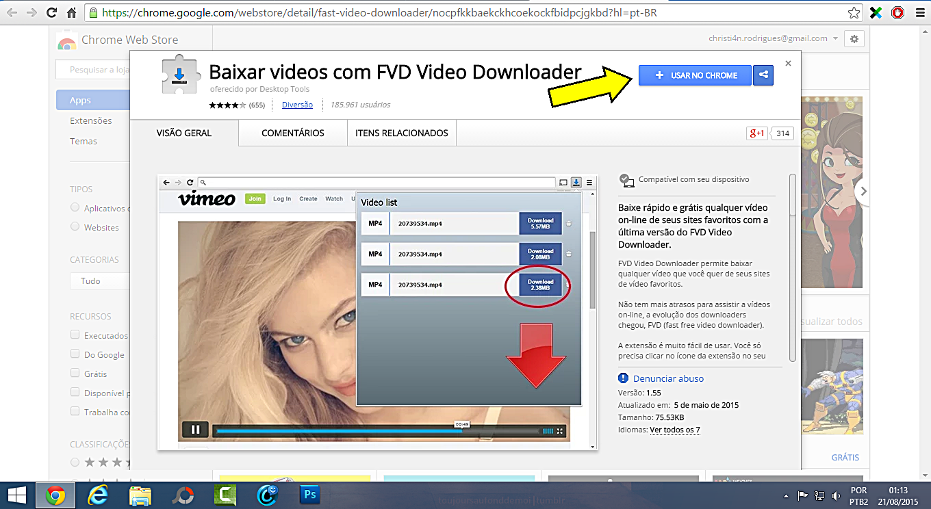 Video downloader fans justfor is there