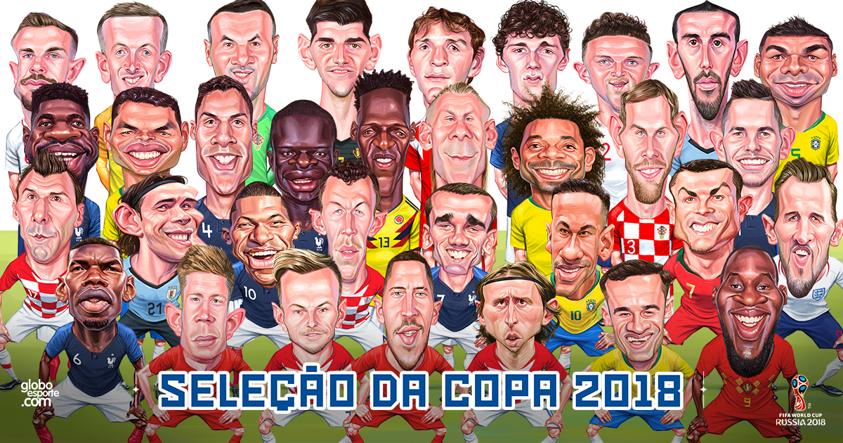 Os Melhores da Copa 2018