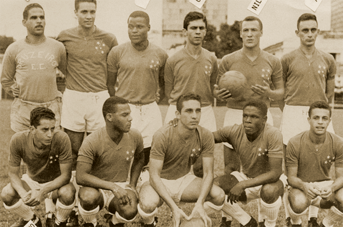 Uma das equipes do Cruzeiro da quarta década  - Acervo/ Cruzeiro