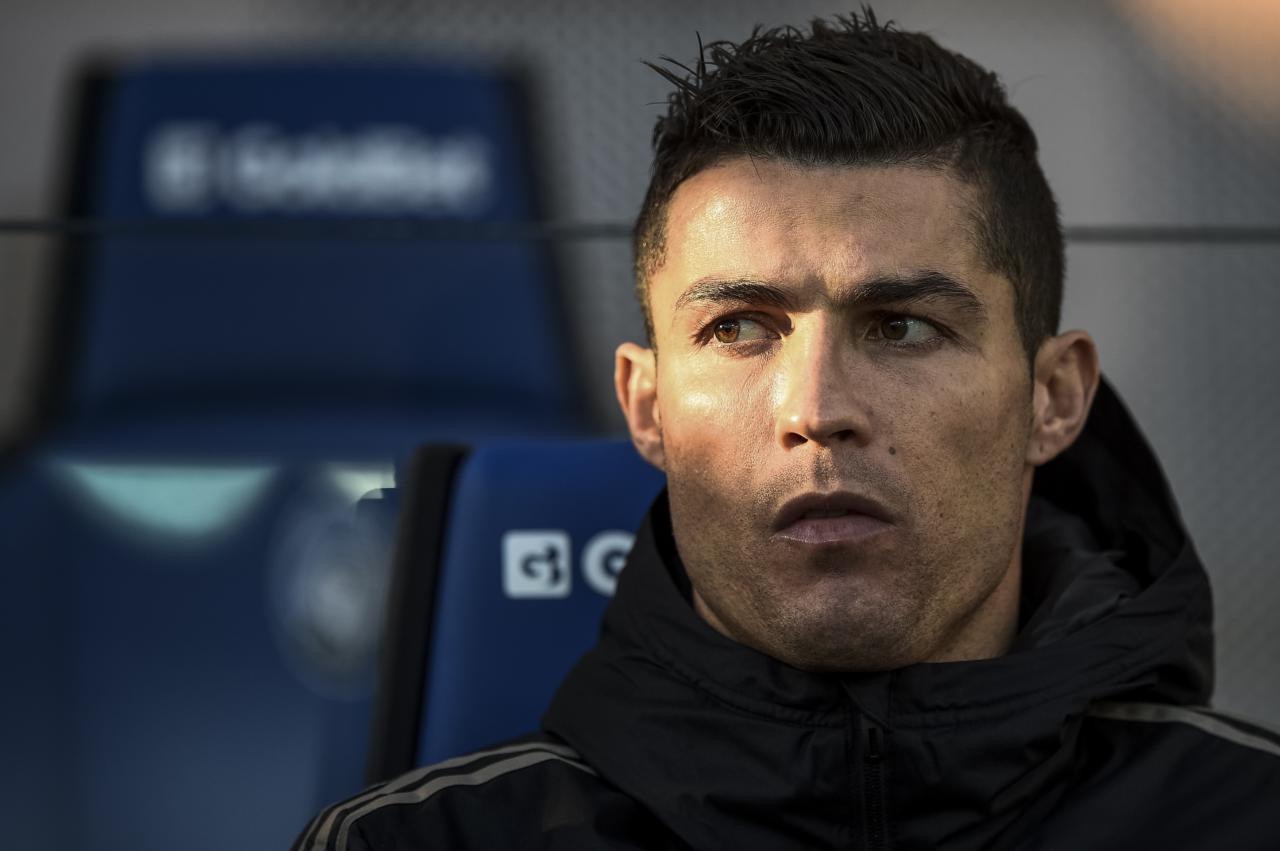 Cristiano Ronaldo no banco: cena rara na carreira do caraque - Getty Images