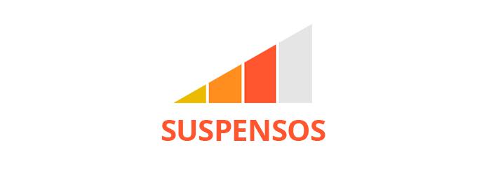 suspensos - suspensos