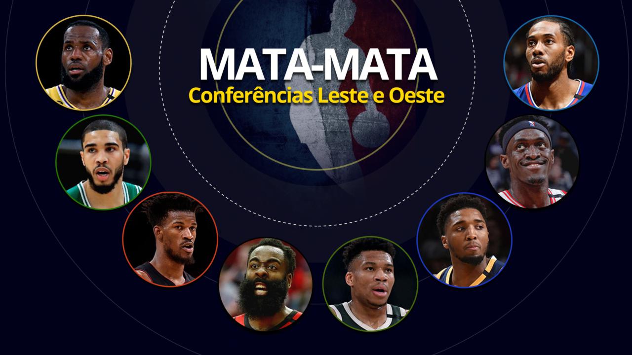 Playoffs da NBA: vote em quem avança às finais de Conferência!