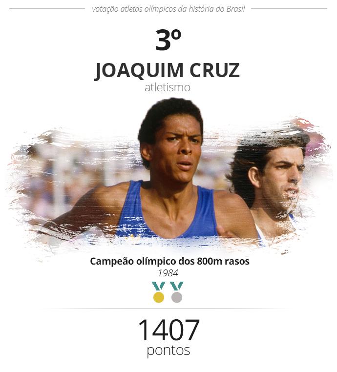 Joaquim Cruz, atletismo - Arte