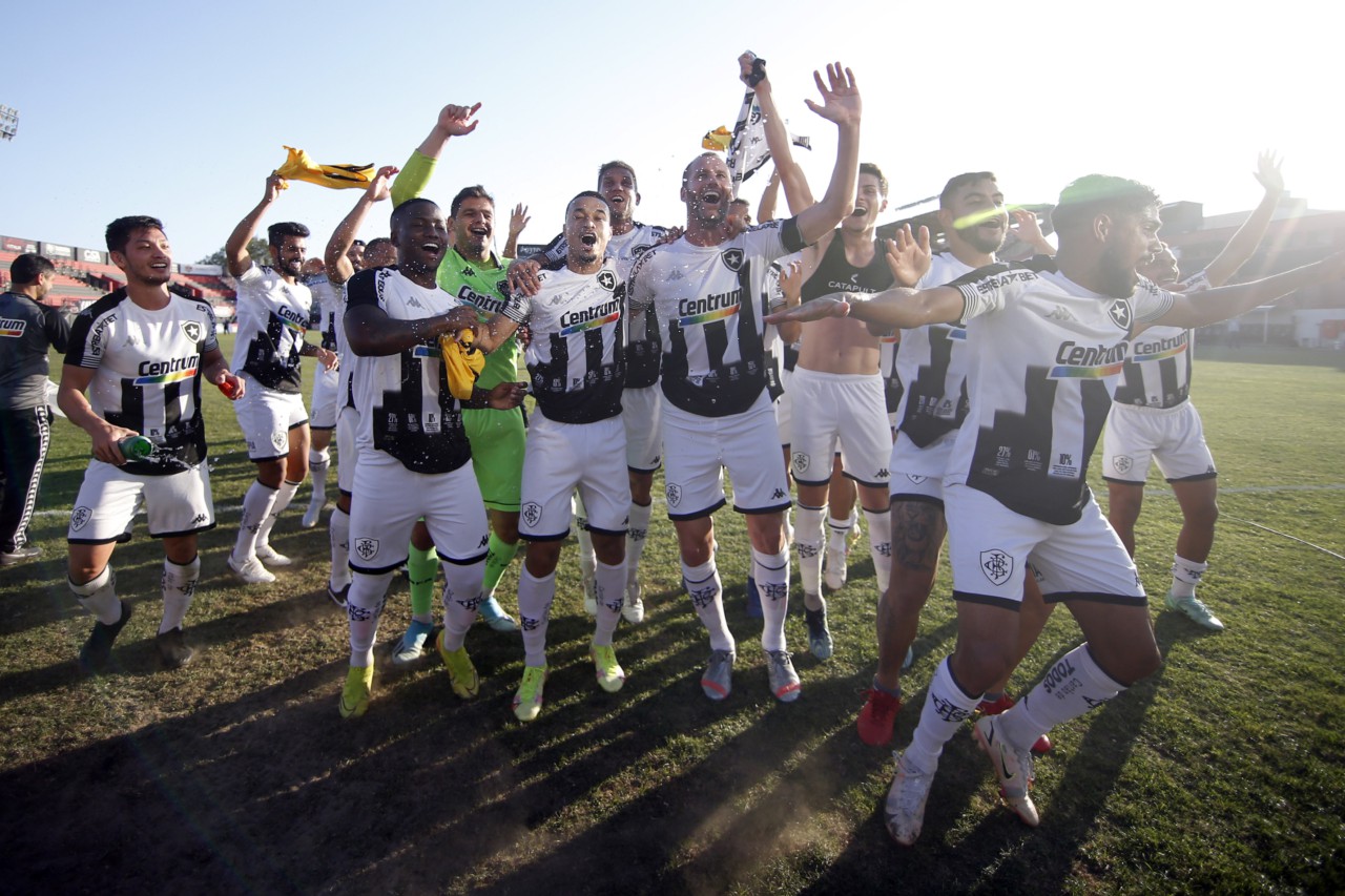 Botafogo comemoração título Série B