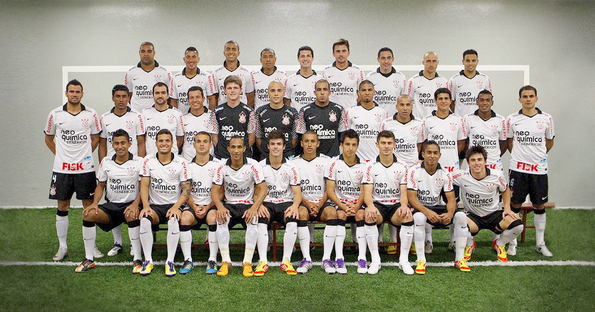 Qual era o time do Corinthians no último jogo pela Libertadores?