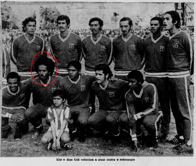 Allan Cole jogou no Náutico entre 1971 e 1972 - Reprodução/Diario de Pernambuco