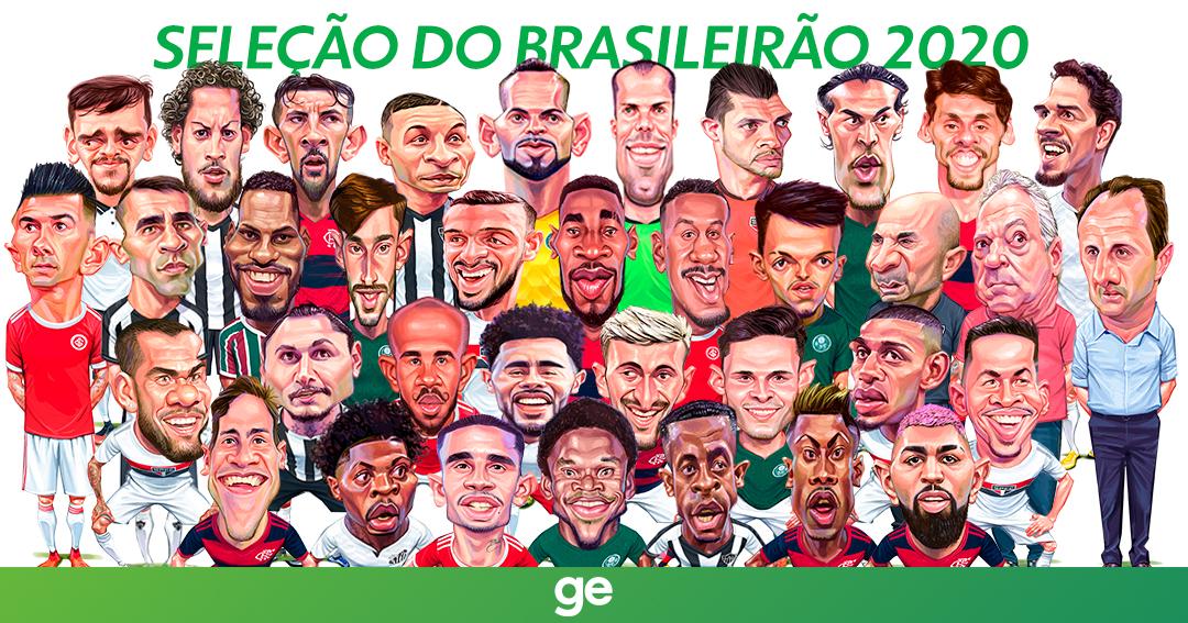 A Seleção do Campeonato Brasileiro 2020