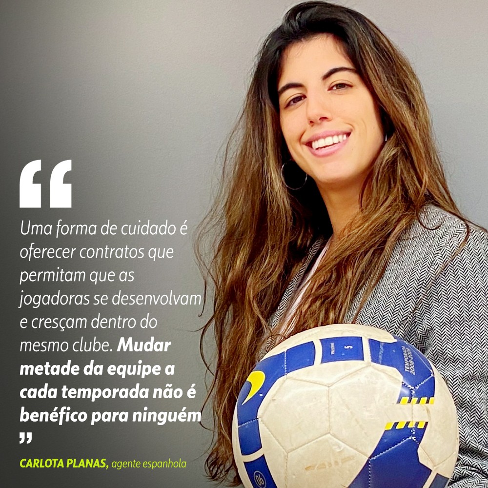 Carlota Planas, agente espanhola especializada em futebol feminino - Divulgação/UNIK Sports Management