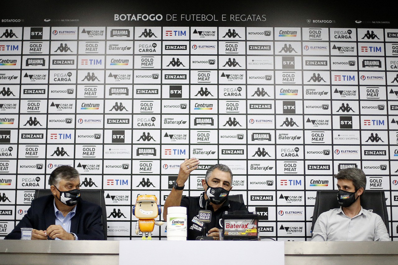 Rei dos acessos, Chamusca foi o escolhido para treinador - Vitor Silva/Botafogo