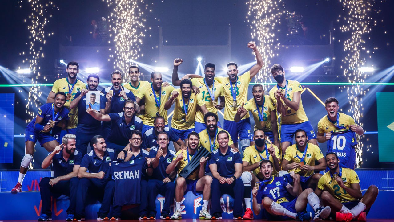 Brasil campeão da Liga das Nações - Divulgação/FIVB