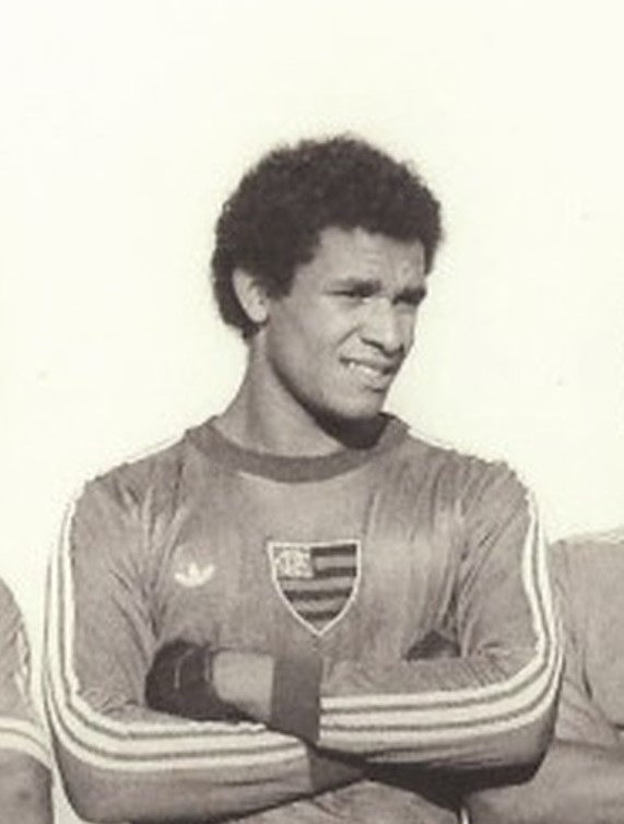 Hélio na época que era goleiro do Flamengo - Arquivo pessoal