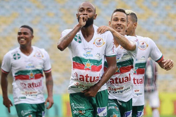 Chay, no Campeonato Carioca 2021 - Divulgação - Portuguesa/Nathan Diniz