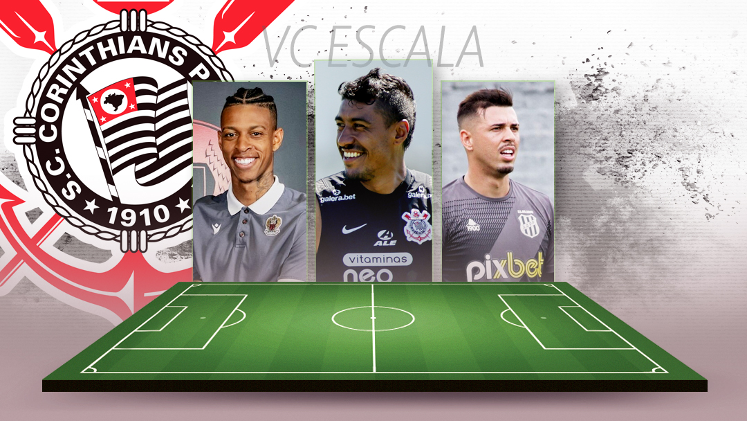 VC Escala: monte o Corinthians para 2022 com os reforços | ge.globo