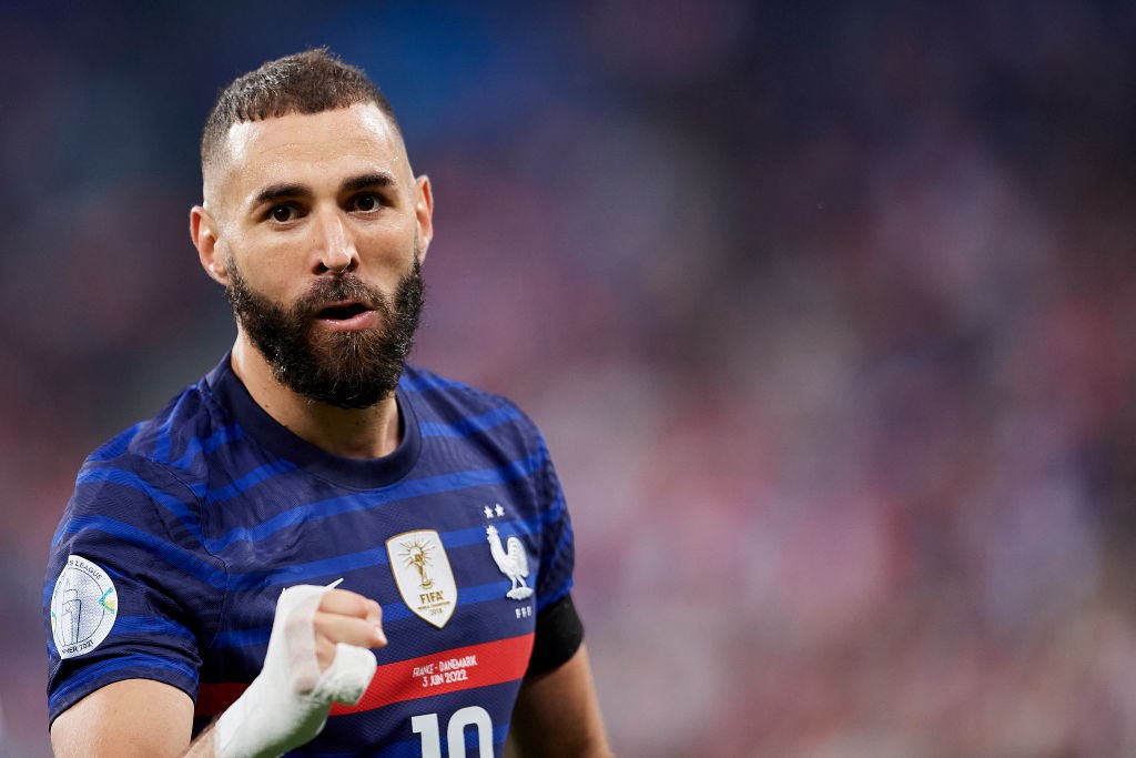 Benzema chega na Copa do Mundo de 2022 como o atual Bola de Ouro - Getty Images