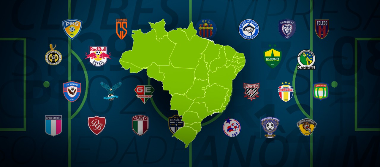 O mapa do clube-empresa no Brasil