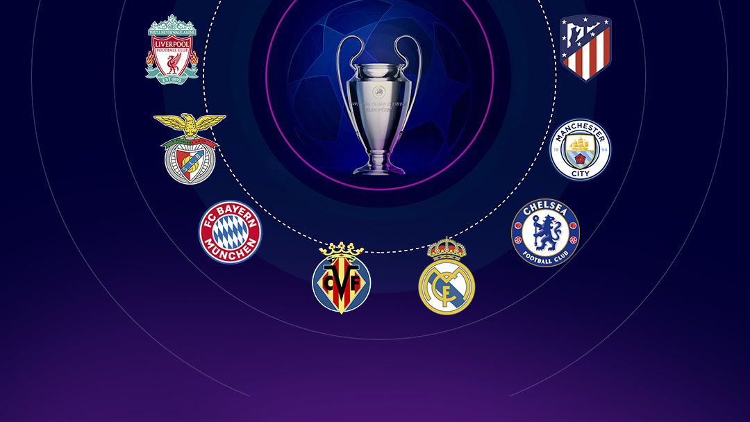 SIMULAÇÃO sorteio Champions League 2022 / 2023 – Quartas de Final 