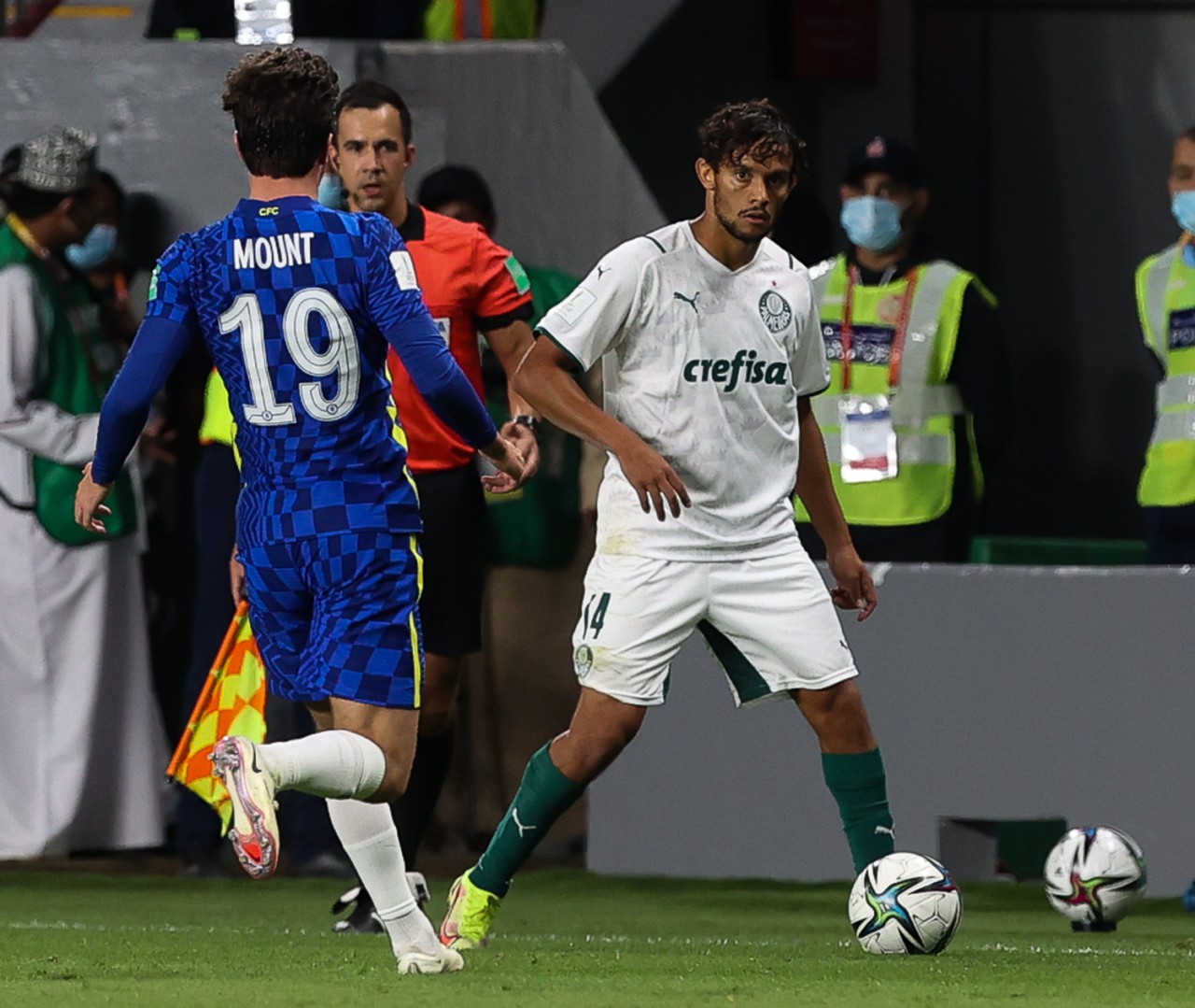 Scarpa na final do Mundial contra o Chelsea - Fabio Menotti/Palmeiras