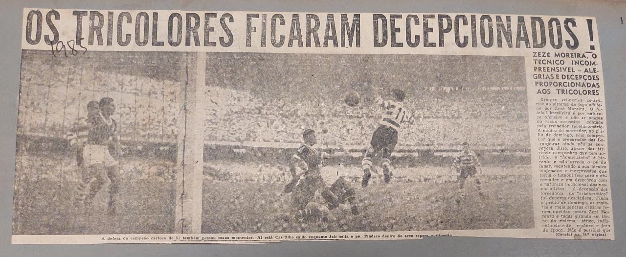 Fluminense inaugura exposição em homenagem à Copa Rio de 1952, fluminense