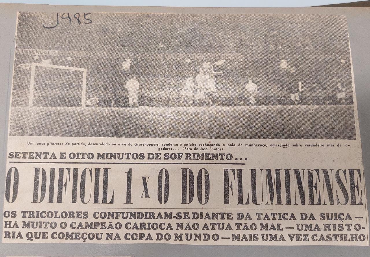 FLUMINENSE HISTÓRICO on X: O dia 02/08/1952 jamais sairá da história do  Fluminense: o clube acabara de conquistar seu primeiro título internacional  de forma invicta! Os jornais da época noticiavam na manchete