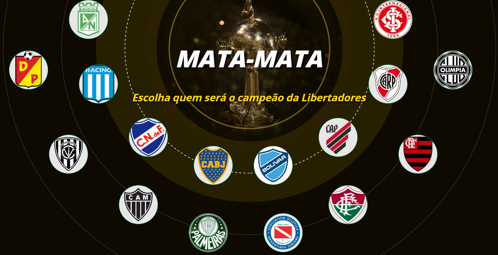 Oitavas de final da Libertadores 2023: classificados, quando é, jogos,  mando de campo, onde assistir e mais do mata-mata