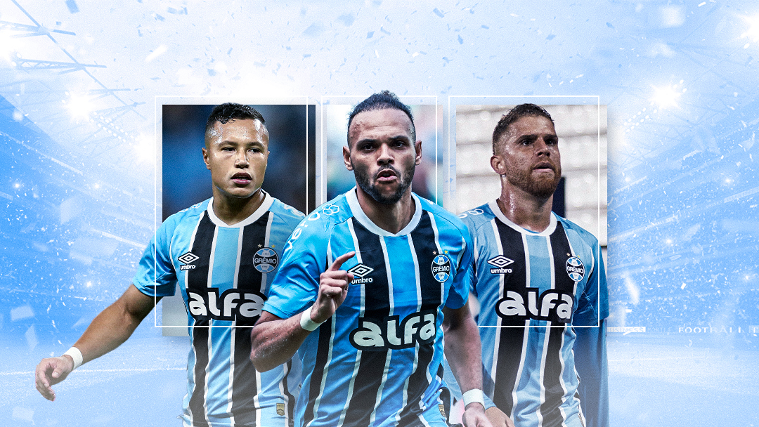 Do melhor ao pior: monte o ranking dos jogadores do Grêmio no primeiro semestre | ge.globo