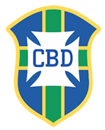 O escudo da Confederação Brasileira de Desportos era utilizado pela seleção brasileira desde a primeira Copa do Mundo, em 1930.