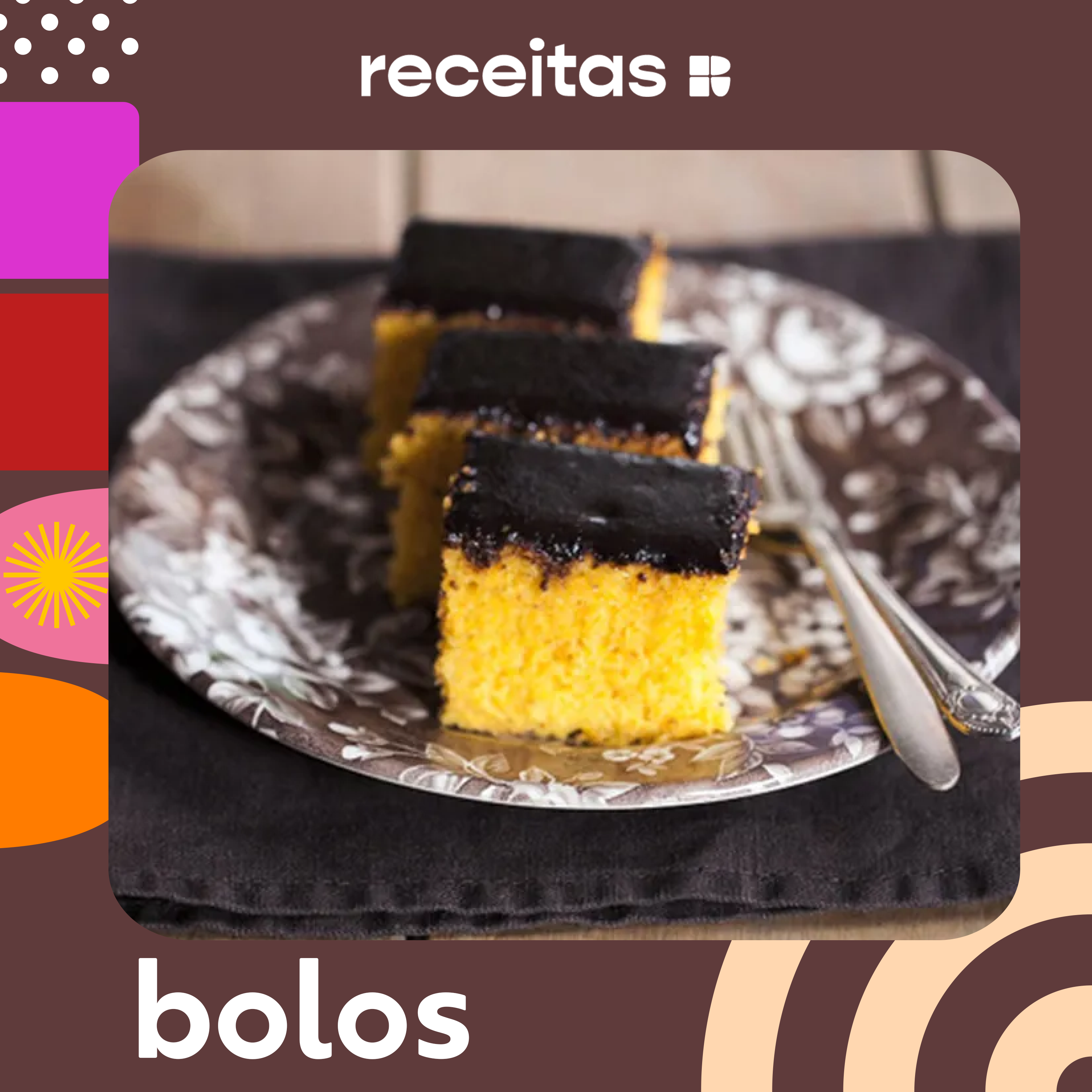 Bolo de cenoura com cobertura de chocolate - Panelinha