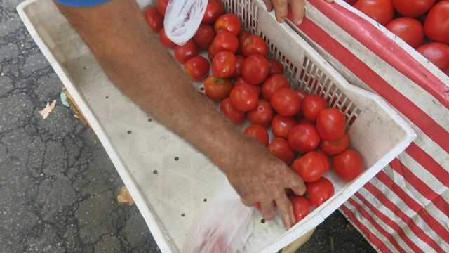 O tomate teve a segunda maior queda de preço em um mês