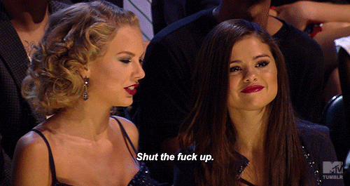 Taylor Swift não se segurou e mandou um calem a boca para os meninos do One Direction