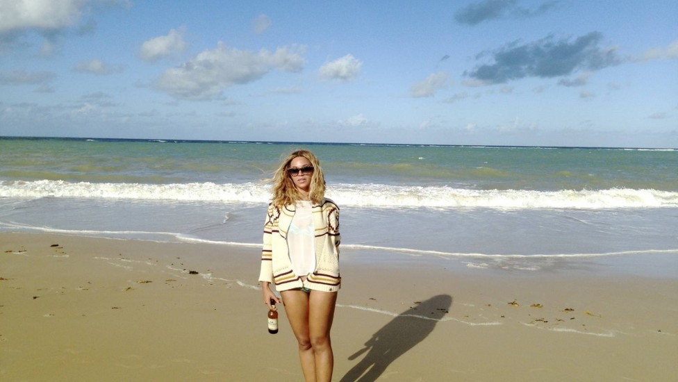 Beyoncé aproveita estadia em Trancoso, na Bahia