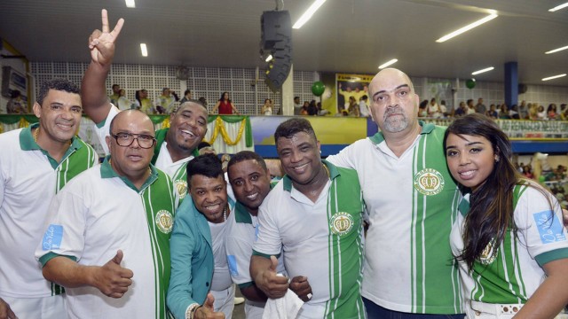 Time de compositores do samba campeão da Imprério da Tijuca