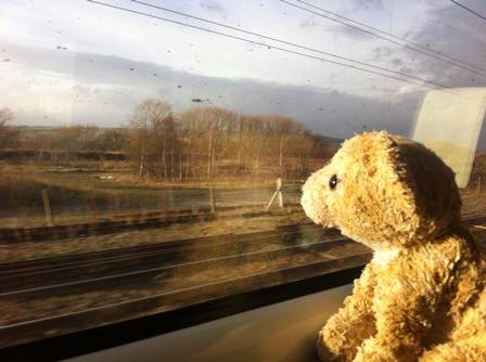 Na foto postada por Lauren, Roar no trem: 