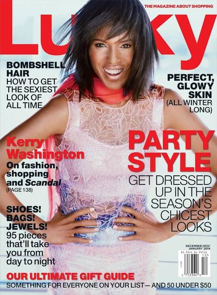 Kerry irreconhecível na capa de uma revista