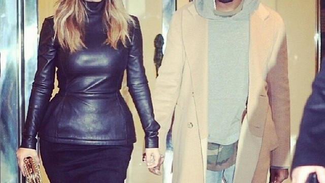 Kim Kardashian e o marido, Kanye West