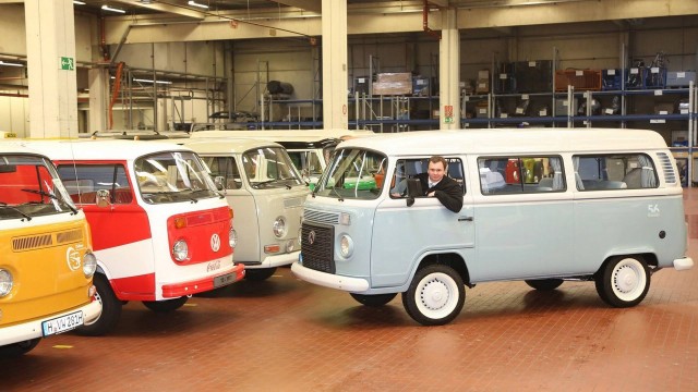 O último exemplar da série especial Last Edition chega ao museu de veículos comerciais da Volks, em Hanover