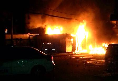Sede da UPP Manguinhos é incendiada