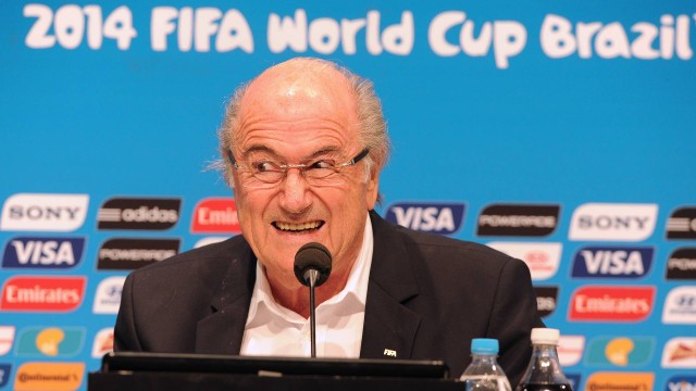 Blatter em entrevista coletiva