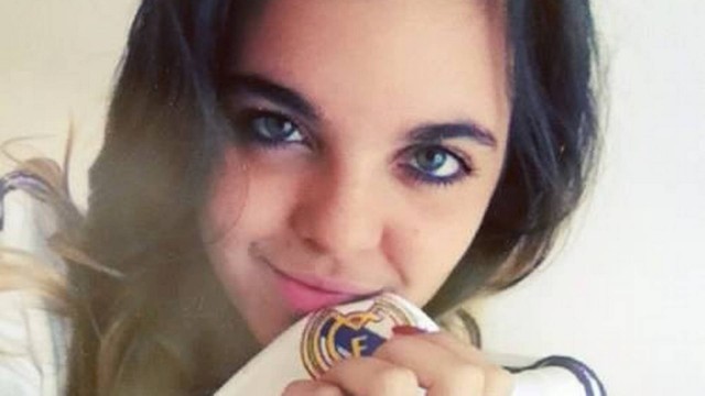 Giovanna é torcedora do Real Madrid