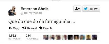 Sheik debocha do Palmeiras