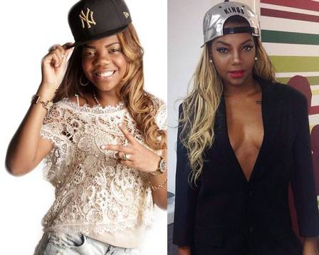 MC Beyoncé em 2012, e hoje, após a cirurgia no nariz