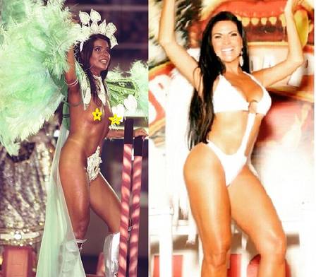Solange Gomes postou no Instagram que comemorar este ano 20 anos desfilando pela escola de samba Porto da Pedra