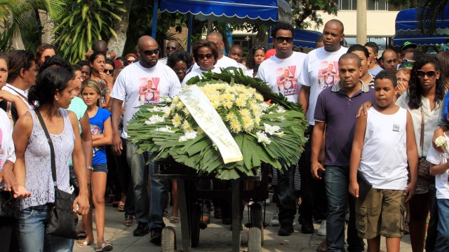 Corpo de Asafe foi enterrado no cemitério do Caju