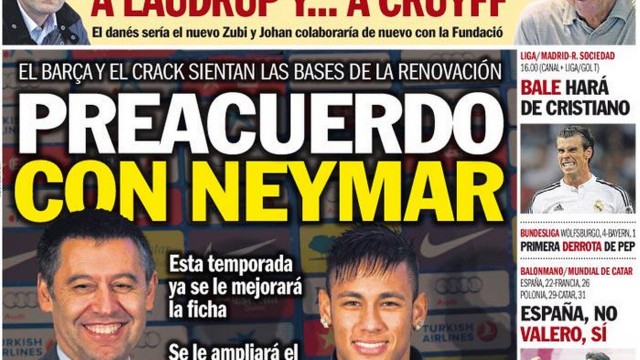 Neymar e seu pré-acordo com o Barcelona