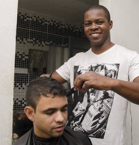 Gerson Saldanha, ex-barbeiro.