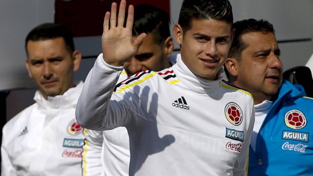 James Rodriguez: aposta colombiana na Copa América do Chile