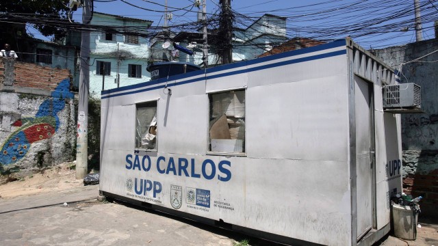 UPP da Mineira : Base da UPP São Carlos