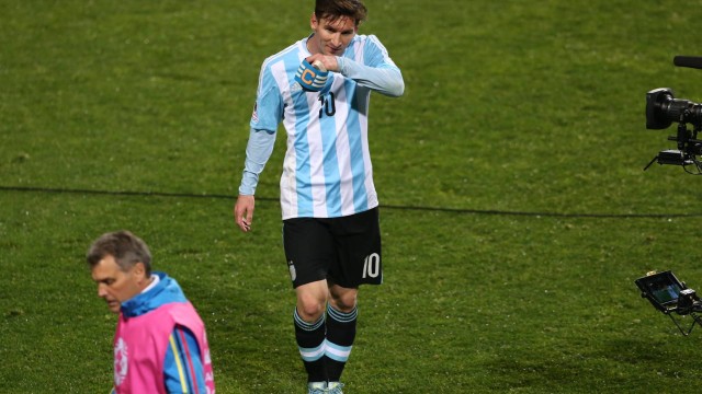 Messi não conseguiu marcar contra a Colômbia e decisão foi para os pênaltis