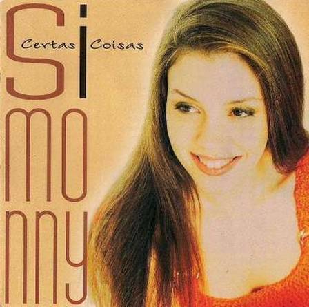 Simony na capa do álbum “Certas coisas”, em 1996