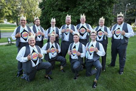 Os padrinhos do casamento